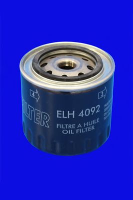 MECAFILTER - ELH4092 - Фільтр масляний Opel Agila 1.0 12V, 1.2 16V  00.09- +ABS