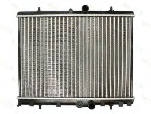 THERMOTEC - D7P011TT - Радіатор охолодження двигуна Citroen C2, C2. C3 Picasso, C4 .Peugeot 1007, 2008 I, 207, 208, 208 I 1.0-2.0 05.01-