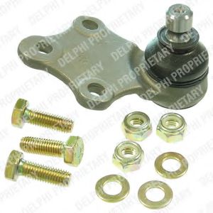 Кульова опора з г/п Ø16mm Peugeot 306 1.1-2.0 04.93-04.02 (-ch. №o-07969)