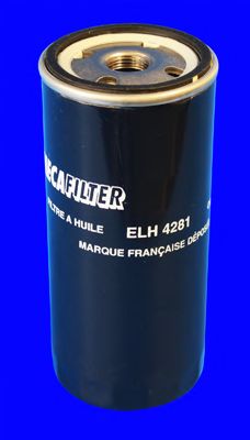 MECAFILTER - ELH4281 - Фільтр масляний Audi 80 1.9TDi (МОТ. 90HP) 8/91-