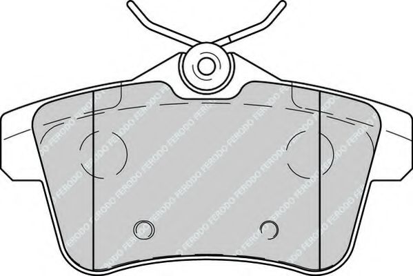 Гальмівні колодки диск.задні Citroen C4/DS4/DS5/Peugeot 308,3008,5008, RCZ 1.4HDi-2.0HDi 09-