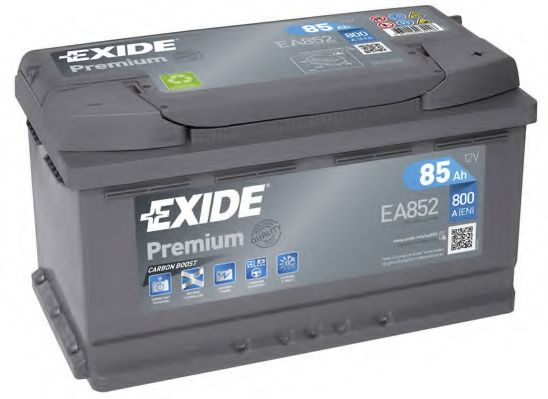 EXIDE - _EA852 - Аккумулятор   85Ah-12v Exide PREMIUM(315х175х175),R,EN800