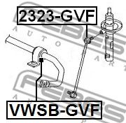 FEBEST - 2323-GVF - Тяга стабилизатора передняя (Пр-во FEBEST)
