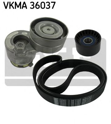 SKF - VKMA 36037 - К-кт (T38482+T36084+7PK1793) Nissan Primera / Renault Laguna 1.9dCi 01-