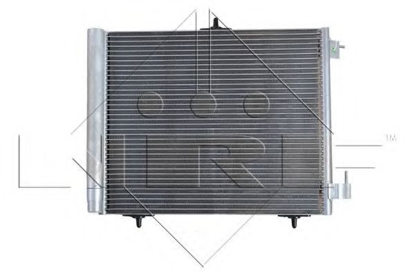NRF - 35405 - Радіатор кондиціонера Citroen C2, C3 , C4 Cactus; Opel Crossland X 1.0-1.6D 02.02-
