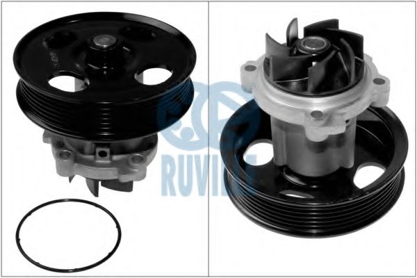 RUVILLE - 65856 - Водяна помпа Fiat, Opel, Suzuki 1.3JTD/CDTI/DDiS 06.03-