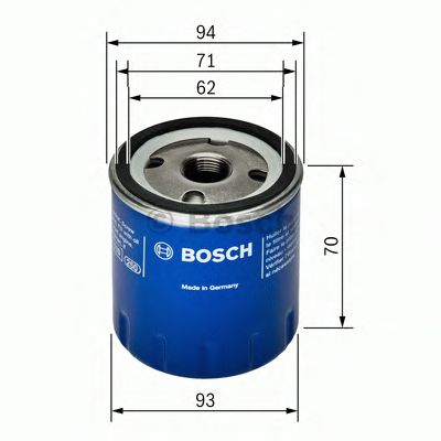 BOSCH - 0 451 103 093 - Фильтр масляный (пр-во Bosch)