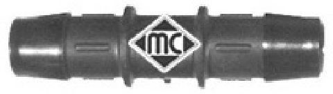 METALCAUCHO - 00046 - Універсальний пластиковий зєднувач шлангів 16mmX16mm (прямий)