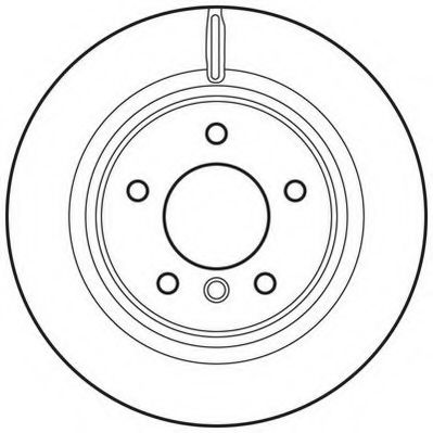 Гальмівні диски задні BMW 1 (E82), 1 (E88) 2.0/2.0D/3.0 09.07-12.13