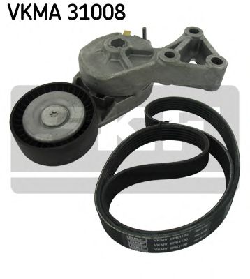 SKF - VKMA 31008 - Комплект поліклиновий (ремінь+ролики)