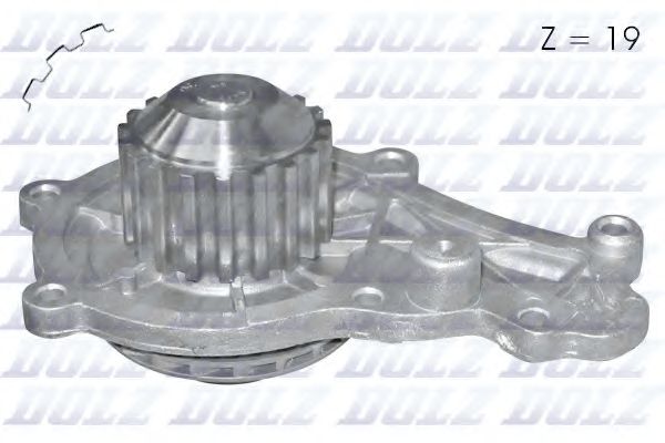 DOLZ - C129 - Водяна помпа Ford/Mazda/PSA/Volvo 1.6Hdi/1.6Tdci 04-