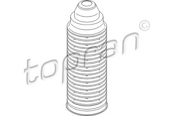 TOPRAN - 103 043 - Пыльник амортизатора