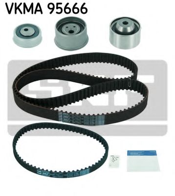 SKF - VKMA 95666 - К-кт ГРМ 153z Hyundai Sonata 2.0i16V 91-/Lantra 1.8 16V 90