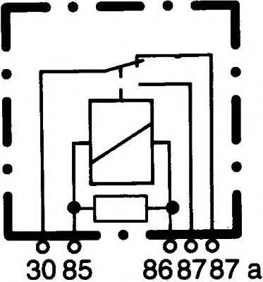 HELLA - 4RD 007 794-021 - Реле DB Sprinter /LT (сигнала, ТНВД)