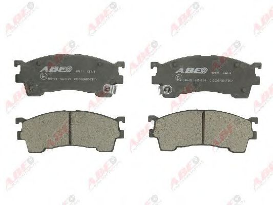 ABE - C13038ABE - Гальмівні колодки дискові перед. Mazda 626  91-97, MX-6  91-97, Xedos 6  92-99