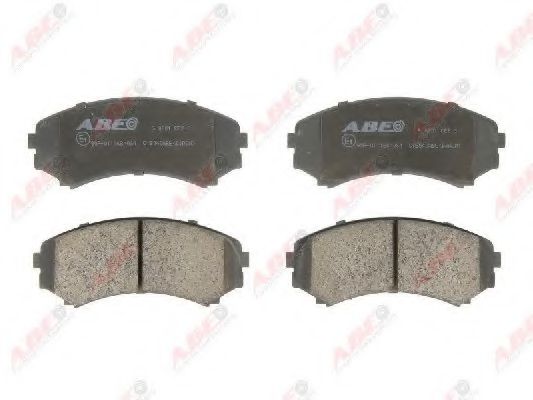 ABE - C15040ABE - Гальмівні колодки дискові перед. Mazda Mpv I; Mitsubishi Grandis, Pajero  2.0D-4.5 12.90-