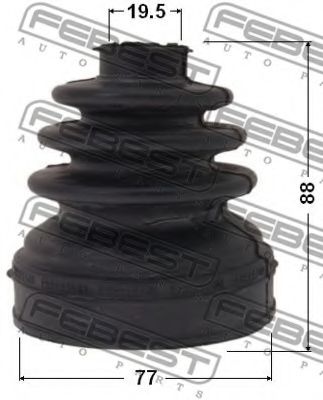 FEBEST - 2115-CB4 - Пильовик ШРКШ внутр. 21x67x89 Ford Focus 1,6-2,0 98-