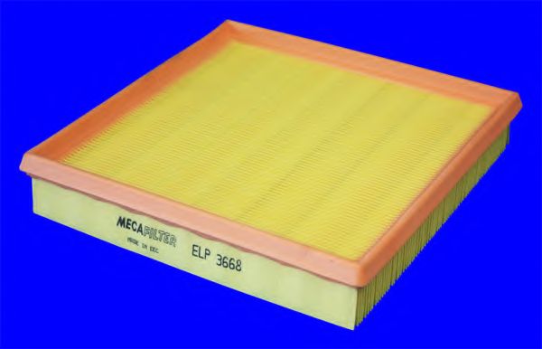 MECAFILTER - ELP3668 - Фільтр повітряний Bmw E36 1,6-1,9 (236*42*235)
