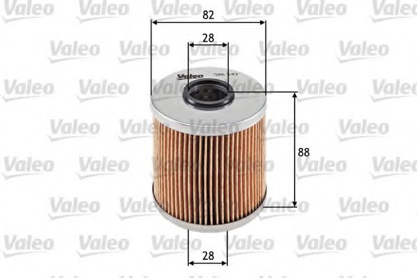 VALEO - 586543 - Фільтр масляний
