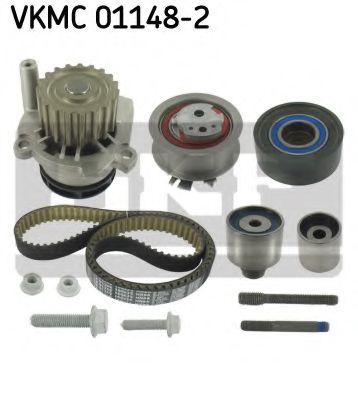 SKF - VKMC 01148-2 - К-кт ГРМ+помпа VW/Seat/Skoda 2.0TDI 07/08-