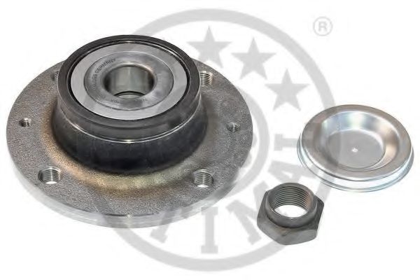 OPTIMAL - 602251 - Ступиця зад. Citroen C2/C3 1,1-1,6 16V 02.02-/Peugeot 1007 1,4-1,6 16V 04.05- (дискові гальма)