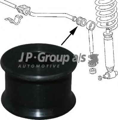 JP GROUP - 1140602800 - Втулка стабілізатора передня VW Transporter III 81-