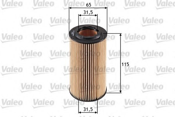 VALEO - 586501 - Фільтр масляний DB Sprinter/Vito CDI OM611/612/646 (3 резинки)