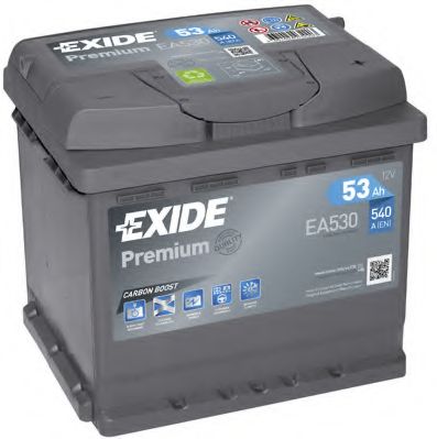 EXIDE - _EA530 - АКБ  Exide 51AH/280A (-/+) 207x175x190