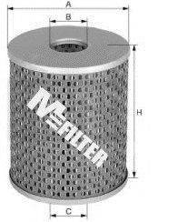MFILTER - DE 688 - Фильтр топл. CITROEN, PEUGEOT, RENAULT (пр-во M-filter)
