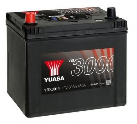YUASA - YBX3014 - АКБ Yuasa Professional 60AH/450A L+  230x175x225 (+/-)