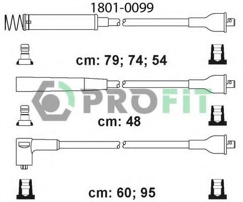 Провода в/в Opel Omega 1,8/2,0