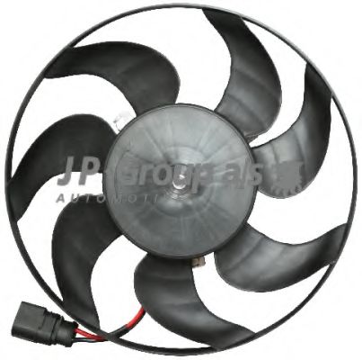 JP GROUP - 1199101880 - Вентилятор радиатора Caddy 2.0TDi 07-10