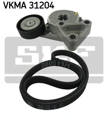 SKF - VKMA 31204 - Роликовий модуль натягувача ременя (ролик, ремінь)