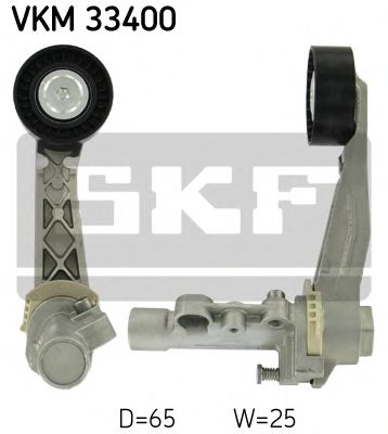 SKF - VKM 33400 - Роликовий модуль натягувача ременя