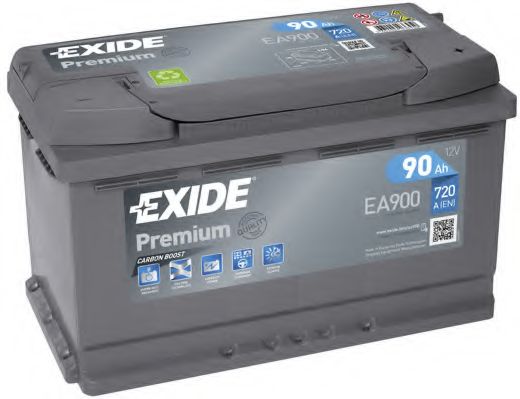 EXIDE - _EA900 - АКБ Exide PREMIUM *** 90Ah EN 720A R+