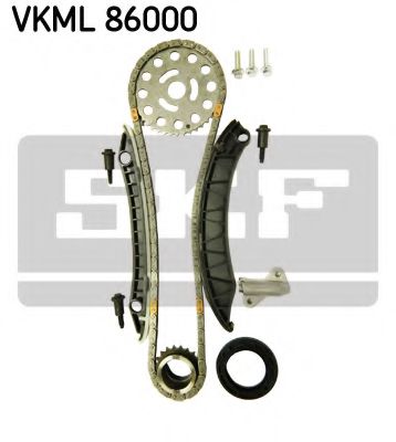 SKF - VKML 86000 - К-кт ГРМ(ланцюг+2 зірки+натяжник+2 лижі) Opel Vivaro 2.0 CDTI 06.08-