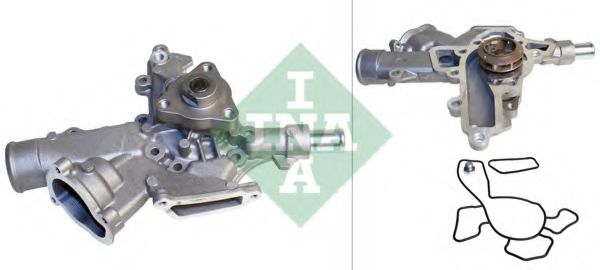 INA - 538 0081 10 - Водяна помпа Opel Astra 1,2; Corsa 1,0