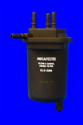 MECAFILTER - ELG5298 - Фільтр паливний (без датчика рівня води) 1.5dCi Nissan Almera -04, Kubistar -04, Micra -04, Note -04 /Renault Clio -04, Kangoo -04