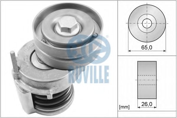 RUVILLE - 56353 - Натяжник паска приводного VAG 1,4TFSI 07-