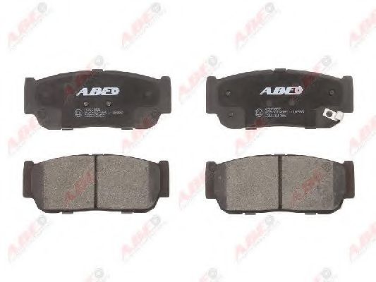 ABE - C20010ABE - Гальмівні колодки зад. Ssang Yong Rodius 2.7 Xdi, 2.7 Xdi 4WD, Rexton 2.7 Xdi 05-