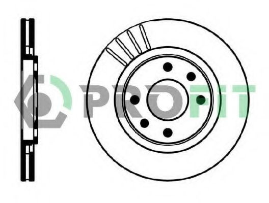 Диск гальмівний Citroen Berlingo,Xsara, Peugeot 206,306