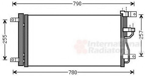 VAN WEZEL - 37005612 - Радiатор (пр-во Van Wezel)