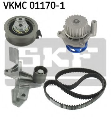 SKF - VKMC 01170-1 - Роликовий модуль натягувача ременя (ролик, ремінь, помпа)