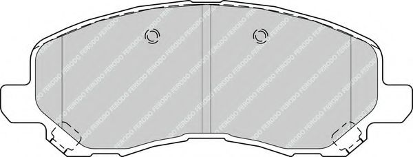 FERODO - FDB4388 - Гальмівнi колодки дисковi перед. Mitsubishi Lancer/Outlander 03-
