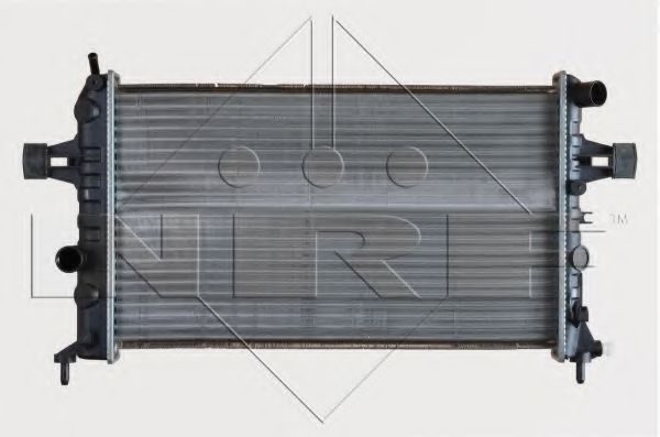 NRF - 54668A - Радіатор охолодж. двигуна  OPEL ASTRA G 1.4 16V, 1.6, 1.6 16V, 1.8 16V (Economy Class)