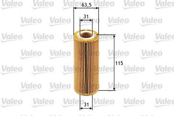 VALEO - 586511 - Фільтр масла Alfa 159 /Fiat Croma 05-