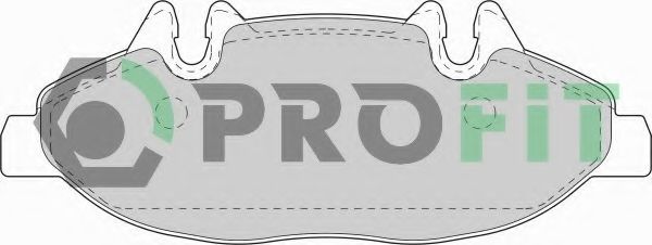 PROFIT - 5000-1493 - Колодки гальмівні дискові