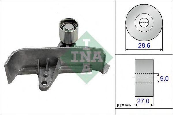 INA - 532 0601 10 - Натяжний механізм  паска ГРМ Audi/Skoda/VW 1.8T  95-