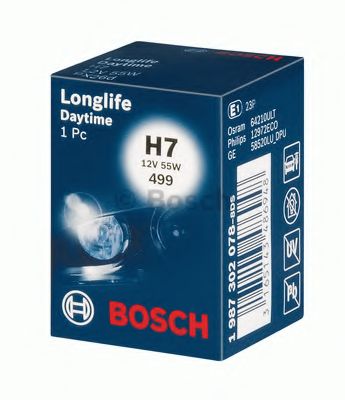 BOSCH - 1 987 302 078 - Лампа h7 daytime 12v w-v (пр-во Bosch)