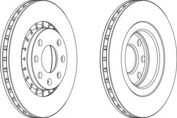 Диск гальмiвний переднiй 14 Daewoo Espero,Lanos,Opel Ascona C,Astra F,Kadett E,Vectra A,B 1.4-2.5 87-